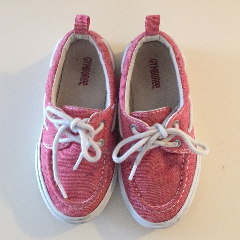 Pink boat shoes!!